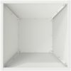 Plastkrukset Vit Plast Vit Plastkruka Fyrkantig vidaXL 35 x 35 x 15 cm – miniatyr 9