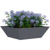 plastkruksset Antracit Plast Dekorativa inslag vidaXL 50 x 50 x 15 cm – miniatyr 3