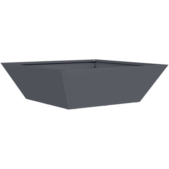 plastkruksset Antracit Plast Dekorativa inslag vidaXL 50 x 50 x 15 cm – bild 5
