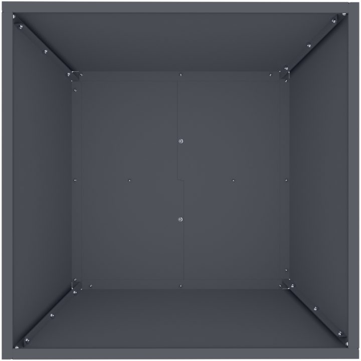 plastkruksset Antracit Plast Dekorativa inslag vidaXL 50 x 50 x 15 cm – bild 9