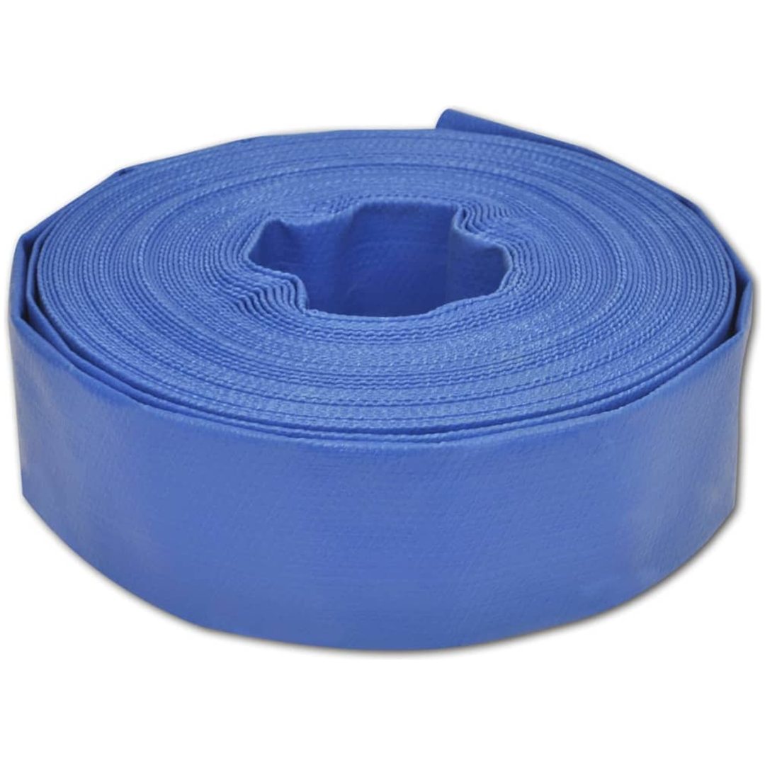 Platt slang 100 m 2" PVC vidaXL 51 mm/100 m