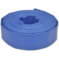 Platt slang 100 m 2" PVC vidaXL