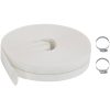 Platt slang 25 m 1" PE vidaXL 25 mm/25 m – miniatyr 1