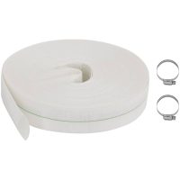 Platt slang 25 m 1" PE vidaXL