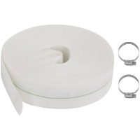 Platt slang 25 m 1,5" PE vidaXL