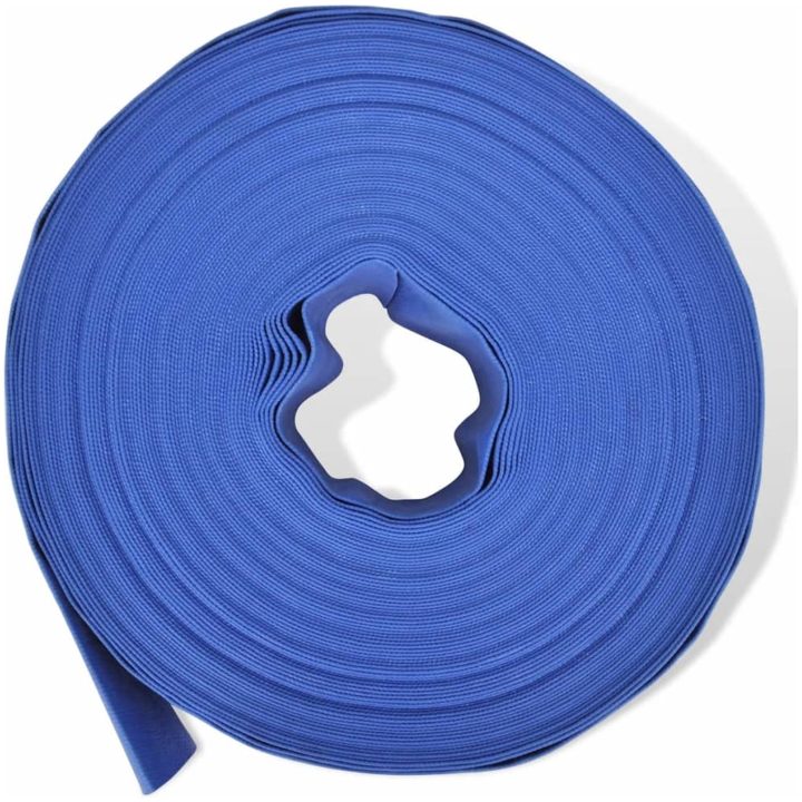 Platt slang 50 2" PVC vattenleverans vidaXL 50 mm/50 m – bild 2