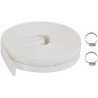 Platt slang 50 m 1" PE vidaXL