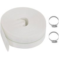 Platt slang 50 m 2" PE vidaXL