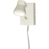 PLUTO vägglampa, vit