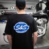Pocket T-Shirt Svart S&S Cycle Small – miniatyr 3