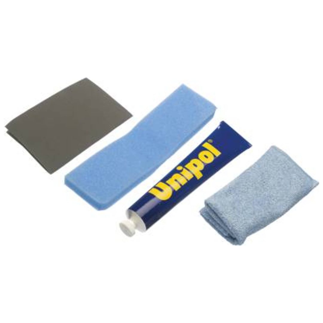Polerset 4 delar för acrylplast 24028 OSBORN POLER-SET FÖR ACRYLPLAST