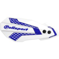 Polisport MX Flow Handskydd YZ/YZF/WR 08-21 VIT/BLÅ YAM95