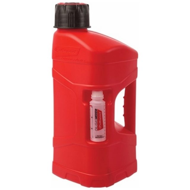 Bensindunk Pro Octane 10 Liter Quick Fill Röd POLISPORT