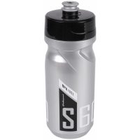 Polisport Vattenflaska 600ml S600 Silver/svart/vit Screw-on Kork Polisport