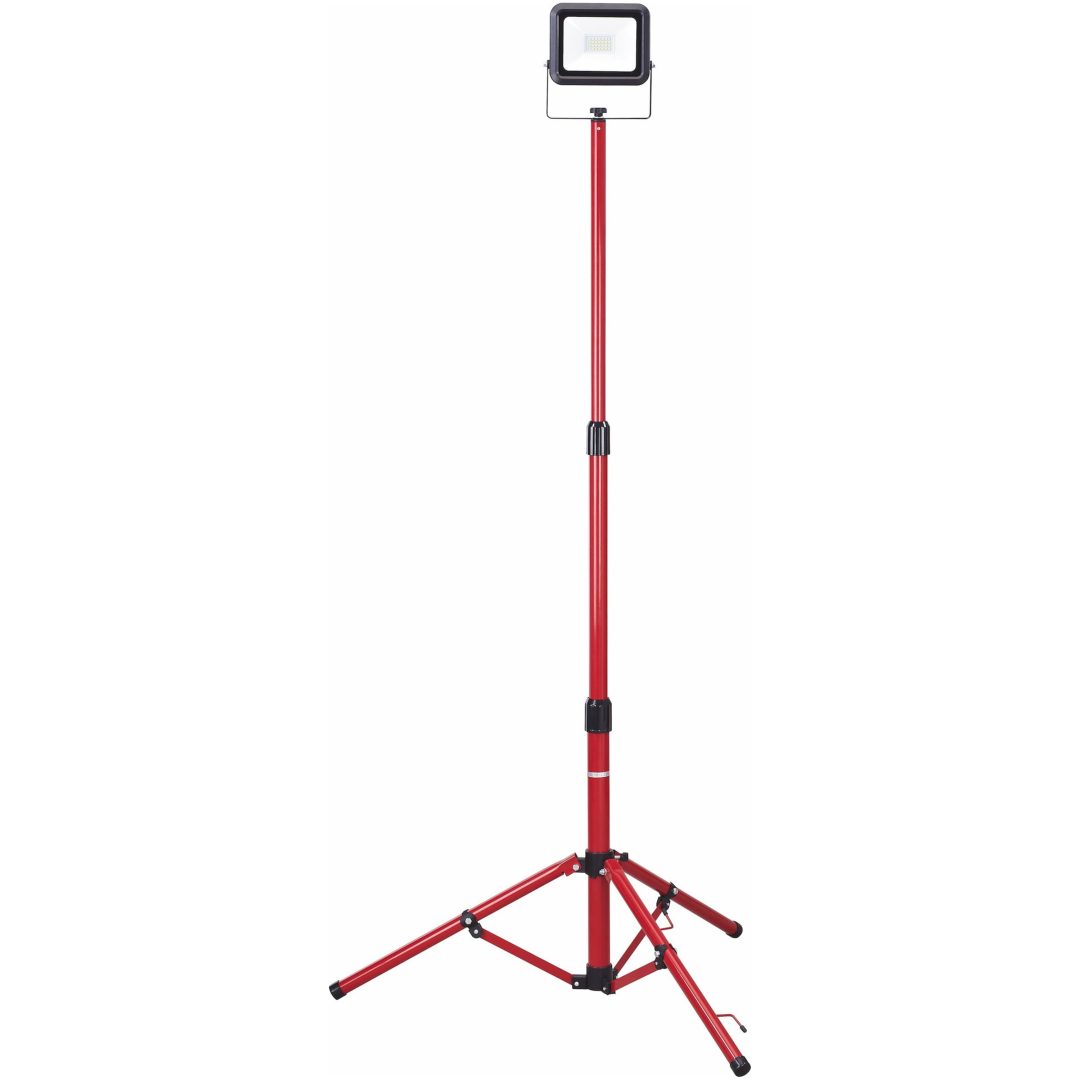 Pollux LED-strålkastare m. teleskopstativ, 1x20W MALMBERGS