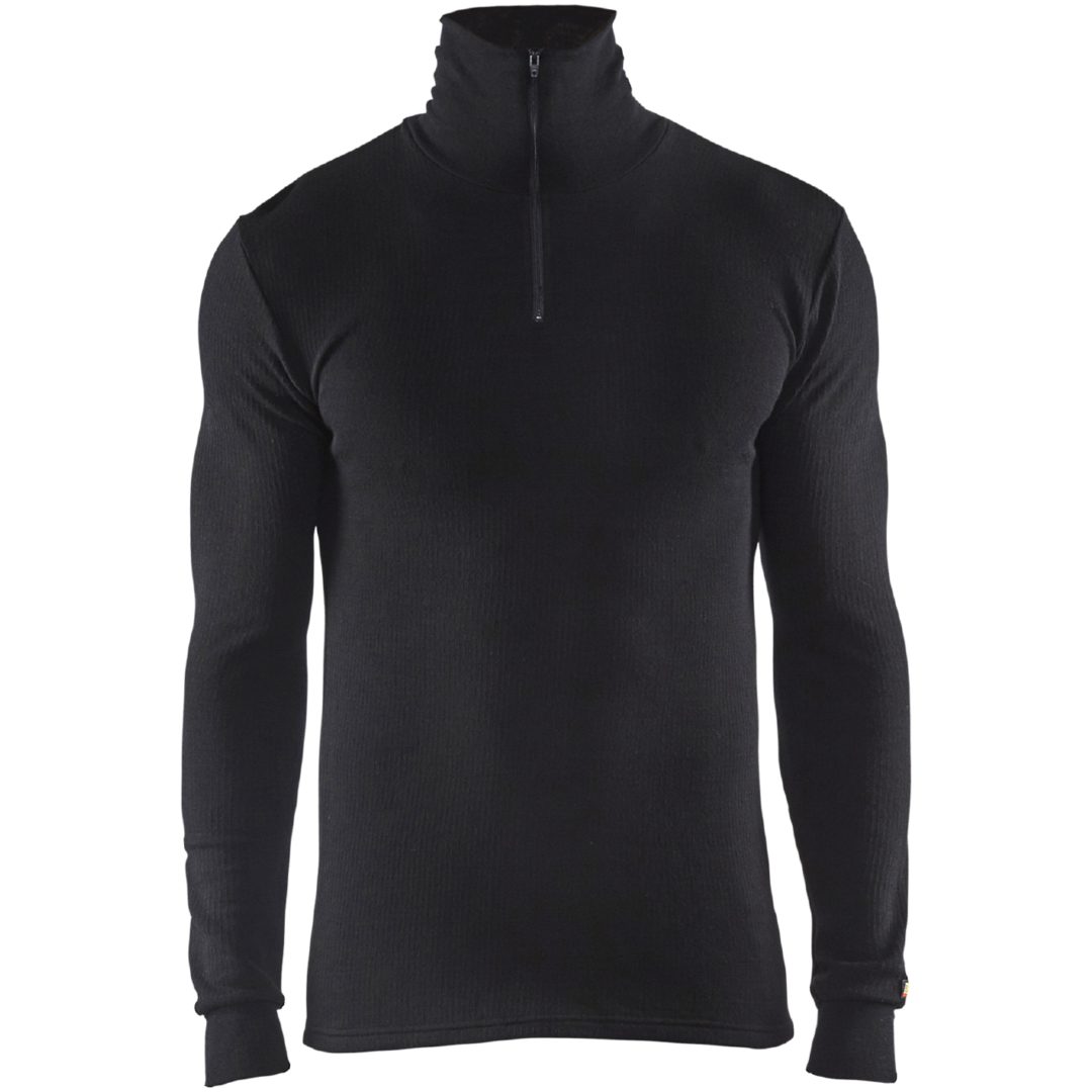 Polotröja 48911705 Svart BLÅKLÄDER TRÖJA 48911705 SVART S