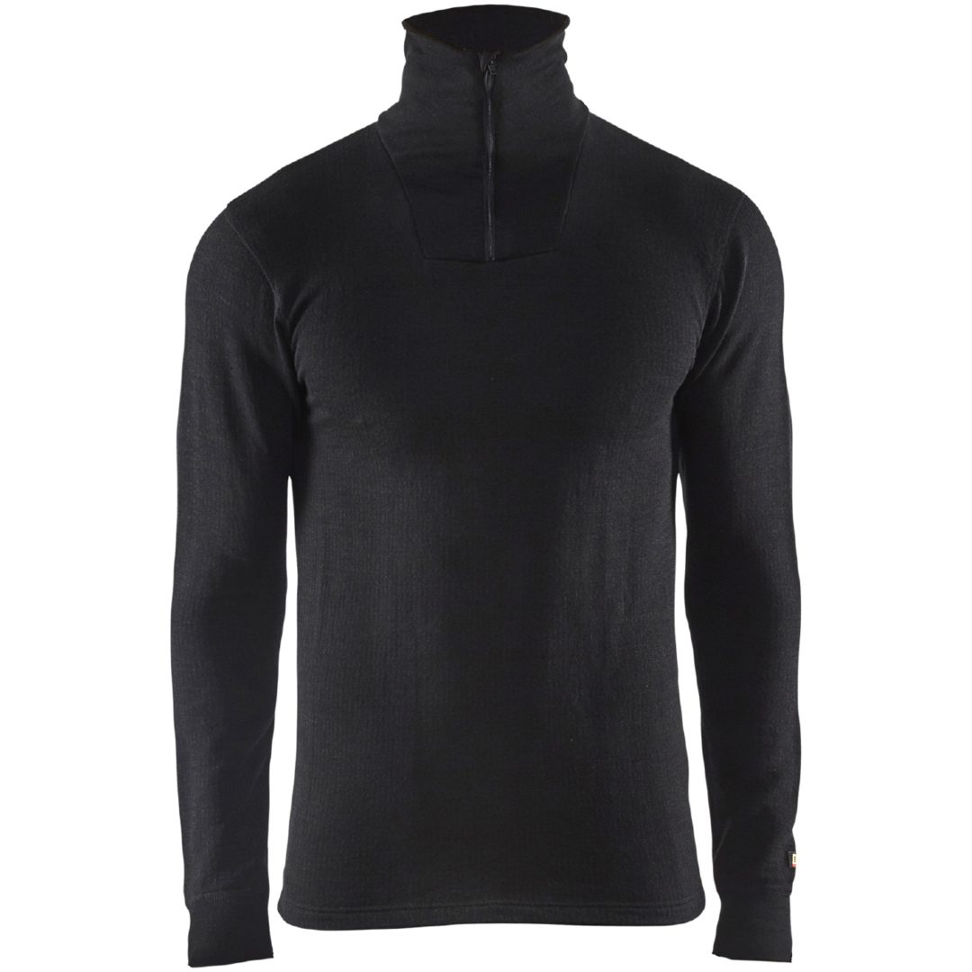 Polotröja 48941706 Svart BLÅKLÄDER TRÖJA 48941706 SVART S