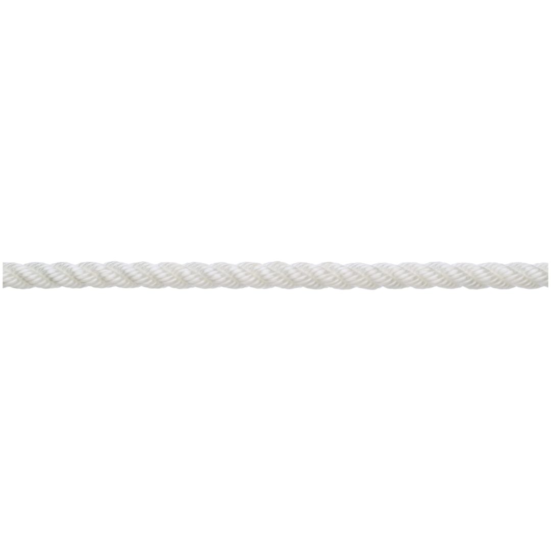 Polyestersilke 3slag Vit ROBSHIP Diam mm: 10