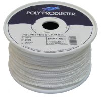 Polyestersilkelina Flätad POLY