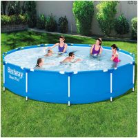 Pool med stålram Steel Pro 366x76 cm Bestway