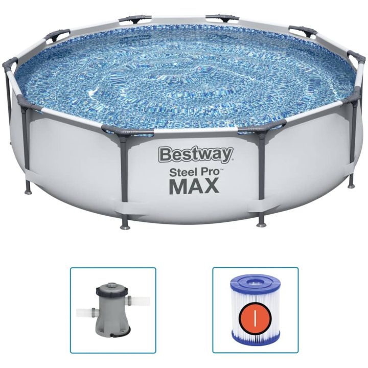 Pool med stålram Steel Pro MAX med tillbehör 305x76 cm Bestway – bild 2