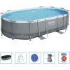 Pool Power Steel med tillbehör oval 488x305x107 cm Bestway – miniatyr 2