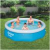 Pool uppblåsbar Fast Set rund 57266 Bestway 305 x 76 cm – miniatyr 1