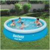 Pool uppblåsbar Fast Set rund 57273 Bestway 366 x 76 cm – miniatyr 1