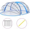 Poolkupol oval vidaXL 530 x 410 x 205 cm – miniatyr 2