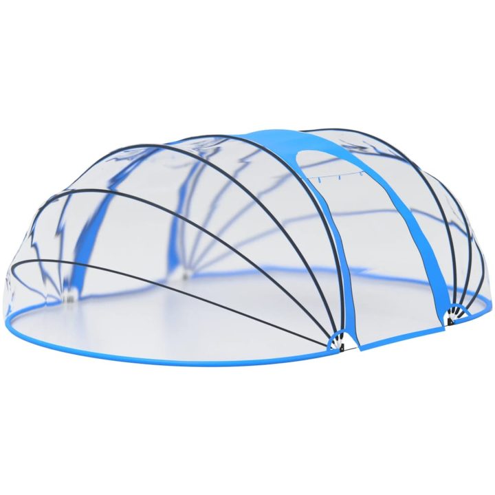 Poolkupol oval vidaXL 530 x 410 x 205 cm – bild 3