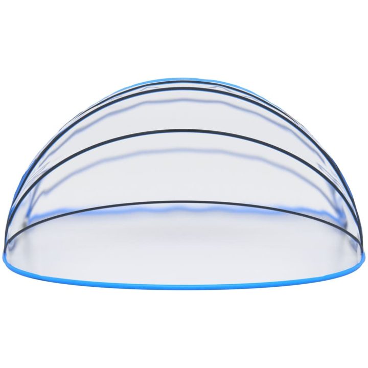 Poolkupol oval vidaXL 530 x 410 x 205 cm – bild 5
