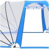 Poolkupol oval vidaXL 530 x 410 x 205 cm – miniatyr 6