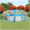 Poolkupol oval vidaXL 530 x 410 x 205 cm – miniatyr 1