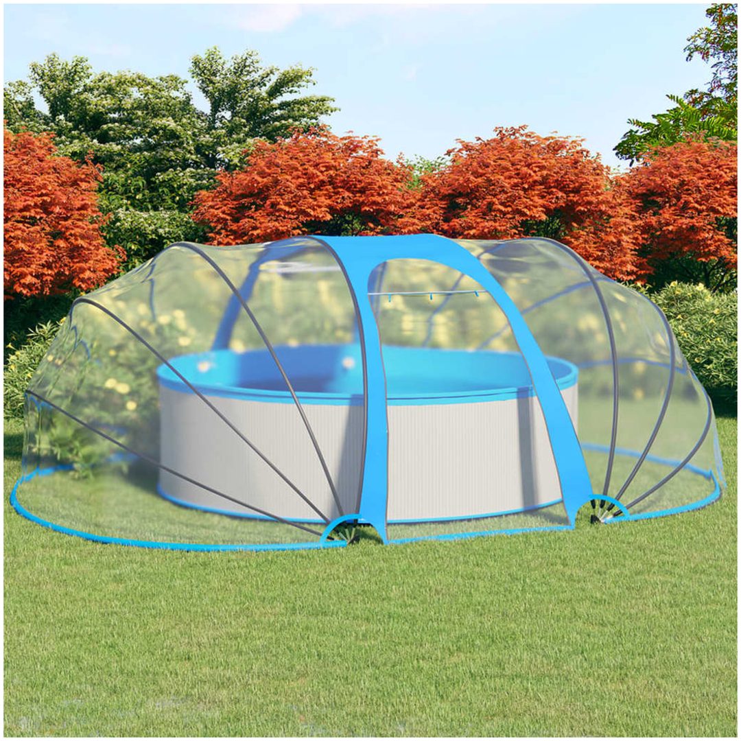 Poolkupol oval vidaXL 530 x 410 x 205 cm
