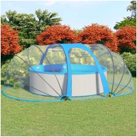 Poolkupol oval vidaXL