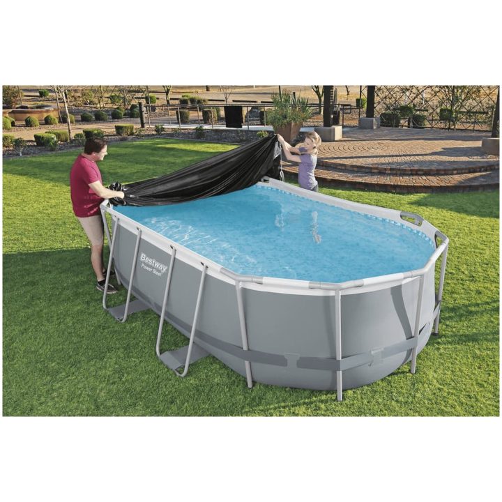 Poolöverdrag 418x230 cm Bestway – bild 3
