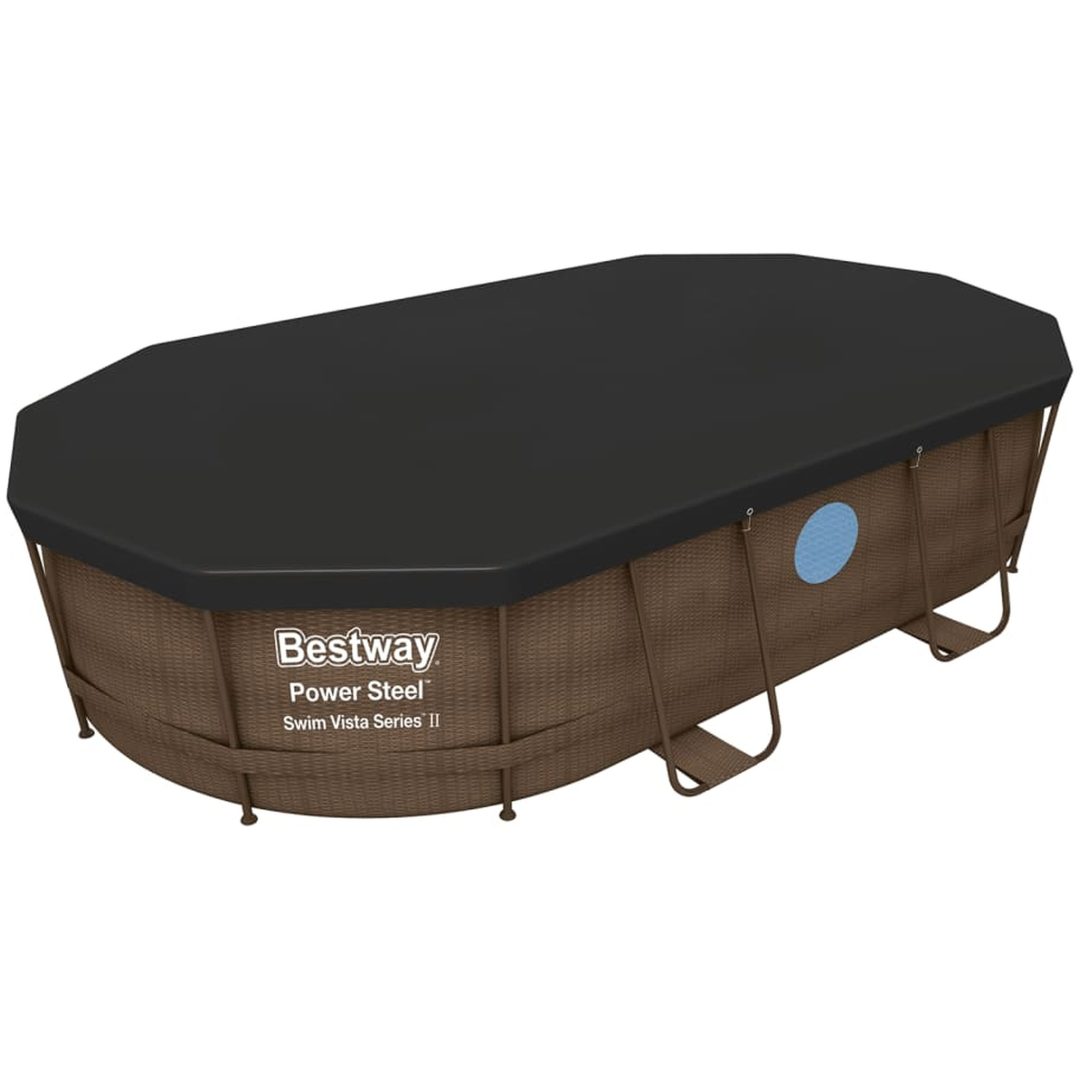 Poolöverdrag 418x230 cm Bestway – bild 4