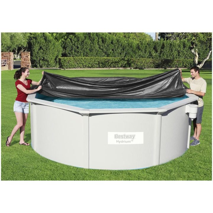 Poolöverdrag Flowclear 396 cm Bestway – bild 3