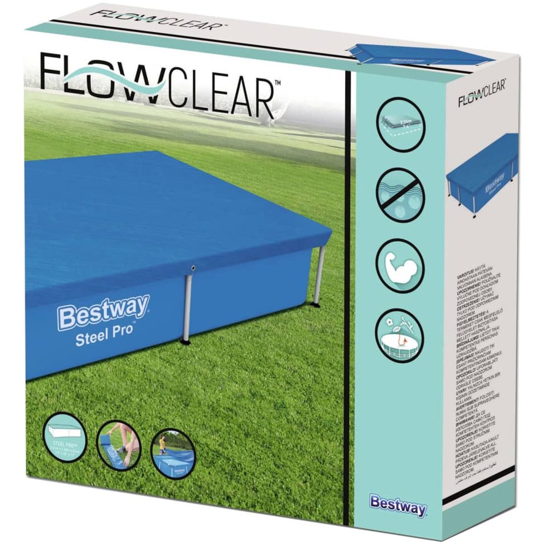 Poolöverdrag Flowclear Bestway 221 x 150 cm – bild 3