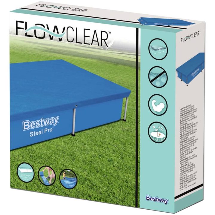 Poolöverdrag Flowclear Bestway 221 x 150 cm – bild 3