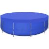 Poolöverdrag PE runt 90 g/m² vidaXL ⌀540 cm – miniatyr 3