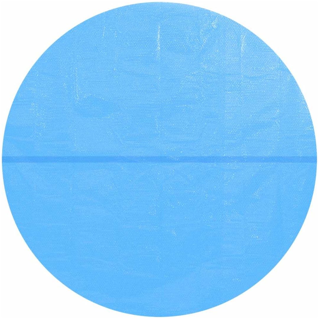 Poolöverdrag rund PE blå vidaXL ⌀488 cm – bild 3