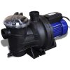 Poolpump elektrisk 1200 W blå vidaXL – miniatyr 1