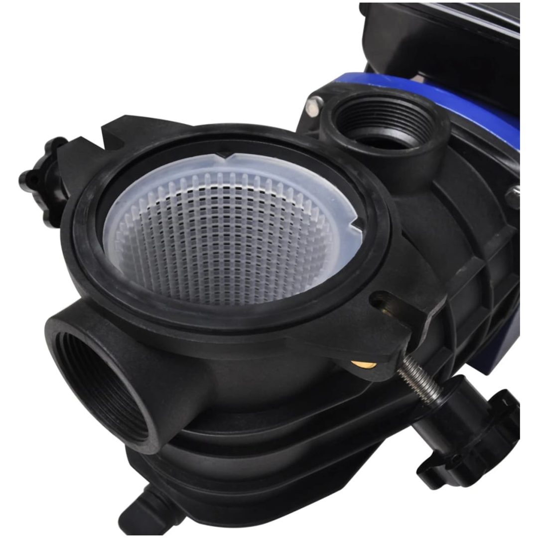 Poolpump elektrisk 500W blå vidaXL – bild 4