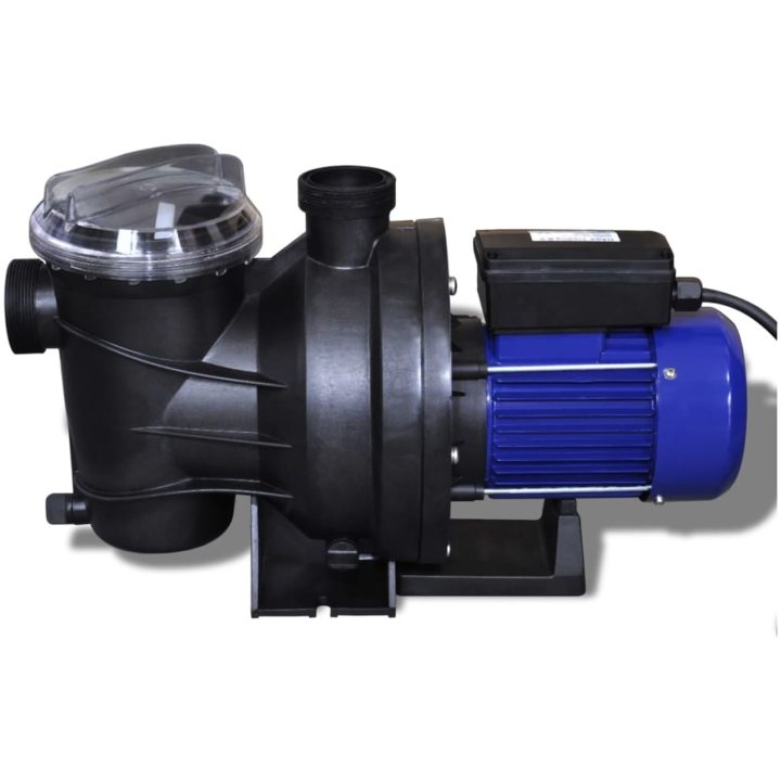 Poolpump elektrisk 800W blå vidaXL – bild 3