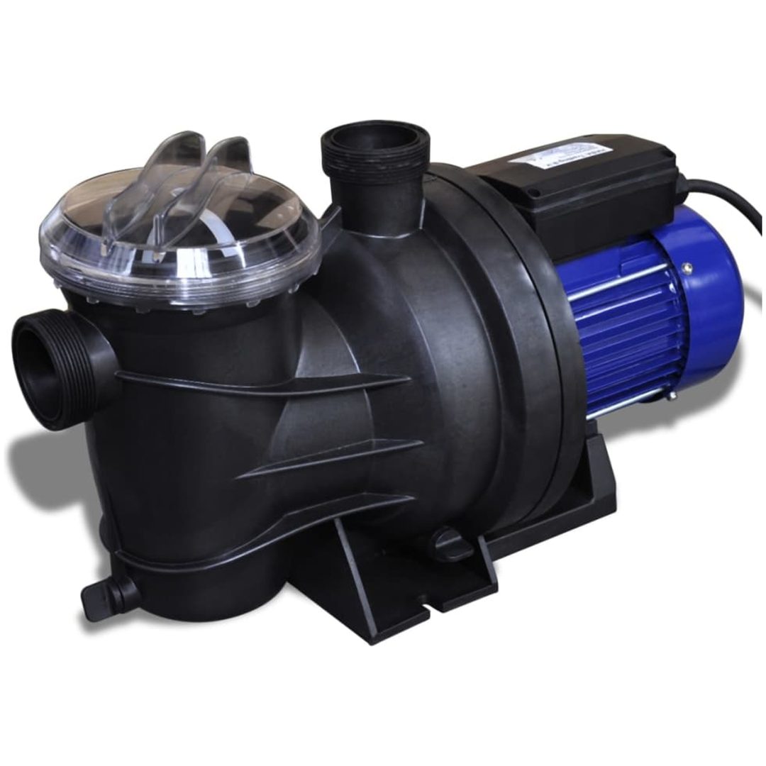 Poolpump elektrisk 800W blå vidaXL
