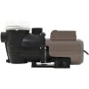 Poolpump med timer svart 0,25 HK 8000 L/tim vidaXL – miniatyr 3