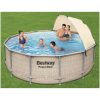 Poolset Power Steel med tak 396x107 cm Bestway – miniatyr 1