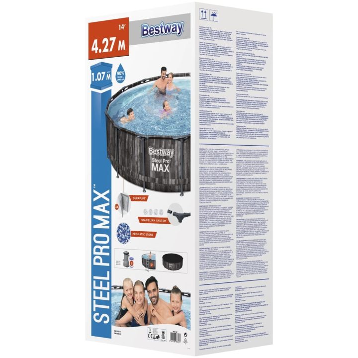 Poolset Steel Pro MAX rund 427x107 cm Bestway – bild 10