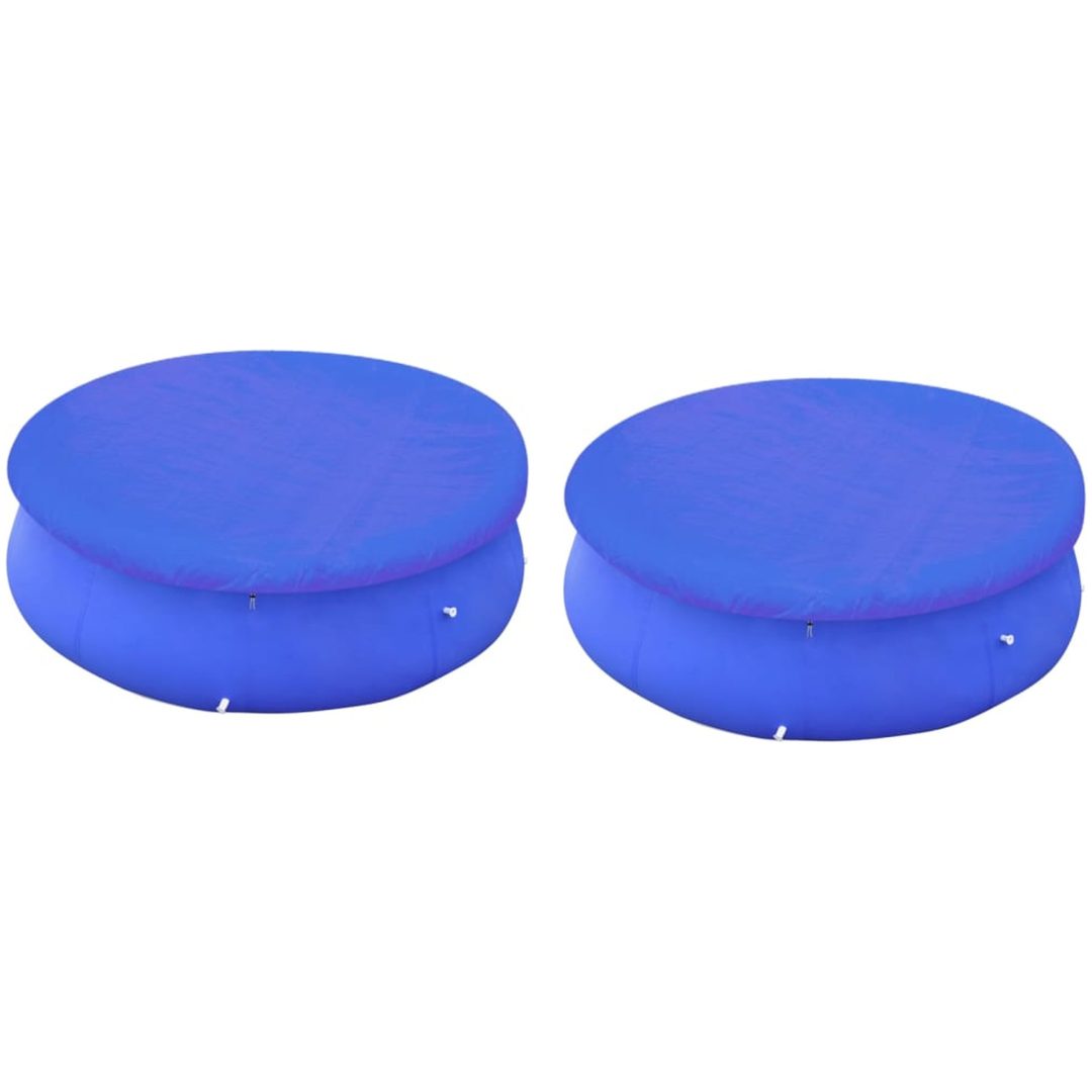 Poolskydd 2 st för 450-457 cm rund ovanmarkspool vidaXL ⌀480 cm
